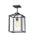 Pendant lamps - Elstead Lighting Louvre pendant lamp - 1 light source LOUVRE-1P - product 3