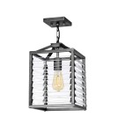 Pendant lamps - Elstead Lighting Louvre pendant lamp - 1 light source LOUVRE-1P - product 4