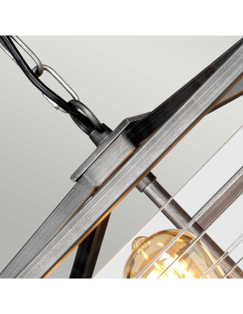 Pendant lamps - Elstead Lighting Louvre pendant lamp - 6 light sources LOUVRE-6P - product kolory-swiatla.pl 4