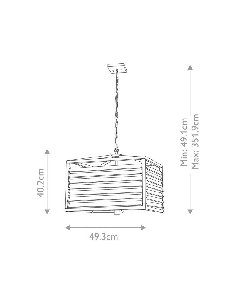 Elstead Lighting Lampa wisząca Louvre - 6 źródeł światła LOUVRE-6P