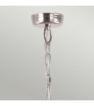 Outdoor pendant lamps - Elstead Lighting Mansion House pendant lantern - 3 light sources - Polished Nickel IP44 MANSION-HOUSE8-PN - product 2