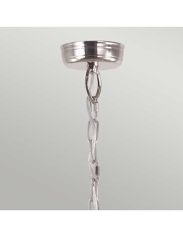 Elstead Lighting Latarnia wisząca Mansion House - 3 źródła światła - Polerowany nikiel IP44 MANSION-HOUSE8-PN - produkt 2