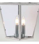 Outdoor pendant lamps - Elstead Lighting Mansion House pendant lantern - 3 light sources - Polished Nickel IP44 MANSION-HOUSE8-PN - product 4