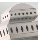 Elstead Lighting Latarnia naścienna Mansion House - 1 źródło światła - Polerowany nikiel IP44 MANSION-HOUSE-PN