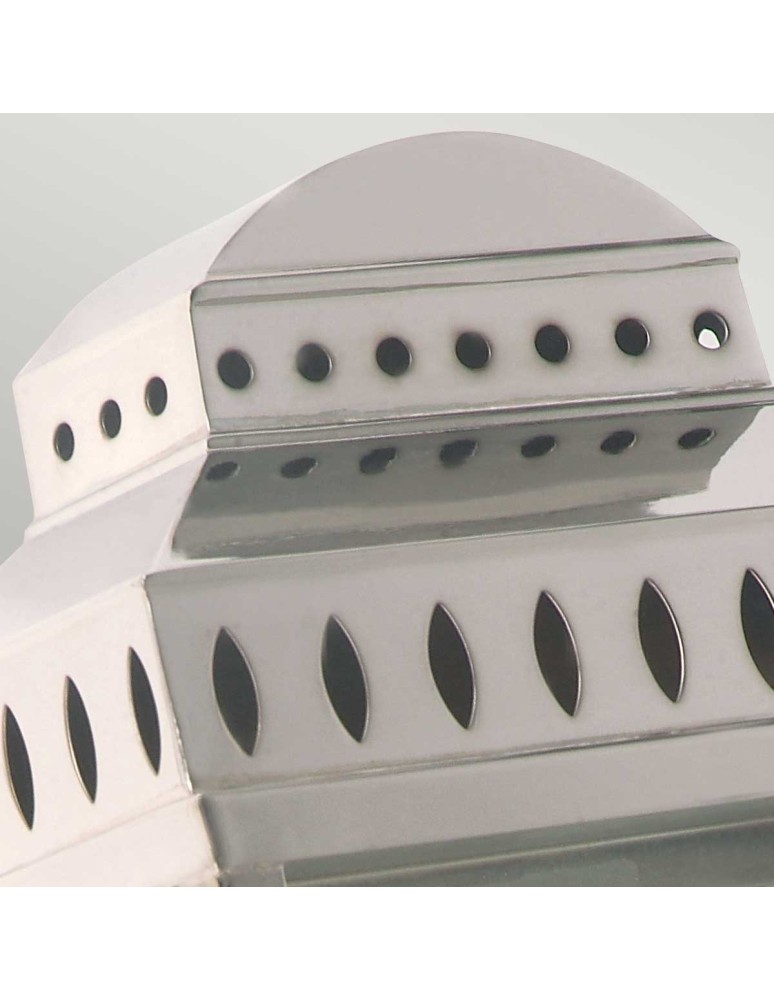 Elstead Lighting Latarnia naścienna Mansion House - 1 źródło światła - Polerowany nikiel IP44 MANSION-HOUSE-PN