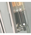 Elstead Lighting Latarnia naścienna Mansion House - 1 źródło światła - Polerowany nikiel IP44 MANSION-HOUSE-PN