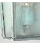 Elstead Lighting Latarnia naścienna Mansion House - 1 źródło światła - Grynszpan IP44 MANSION-HOUSE-V