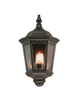 Elstead Lighting Medstead wall lantern - 1 light source IP44 MD7-BLACK