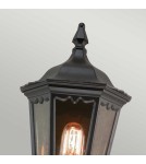 Outdoor wall lamps - Elstead Lighting Medstead wall lantern - 1 light source IP44 MD7-BLACK - product 2
