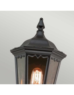 Elstead Lighting Medstead wall lantern - 1 light source IP44 MD7-BLACK - product 2