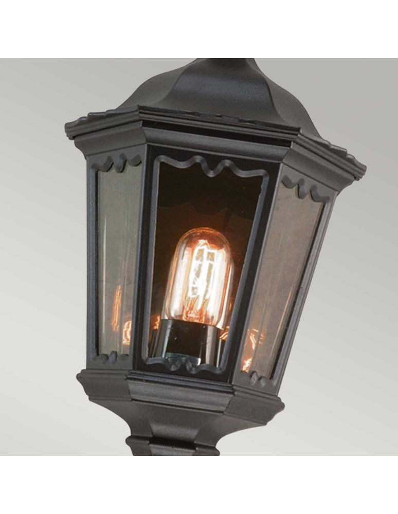Outdoor wall lamps - Elstead Lighting Medstead wall lantern - 1 light source IP44 MD7-BLACK - product kolory-swiatla.pl 4