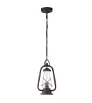 Outdoor pendant lamps - Elstead Lighting Miners pendant lantern - 1 light source IP44 MINERS-CHN - product 2