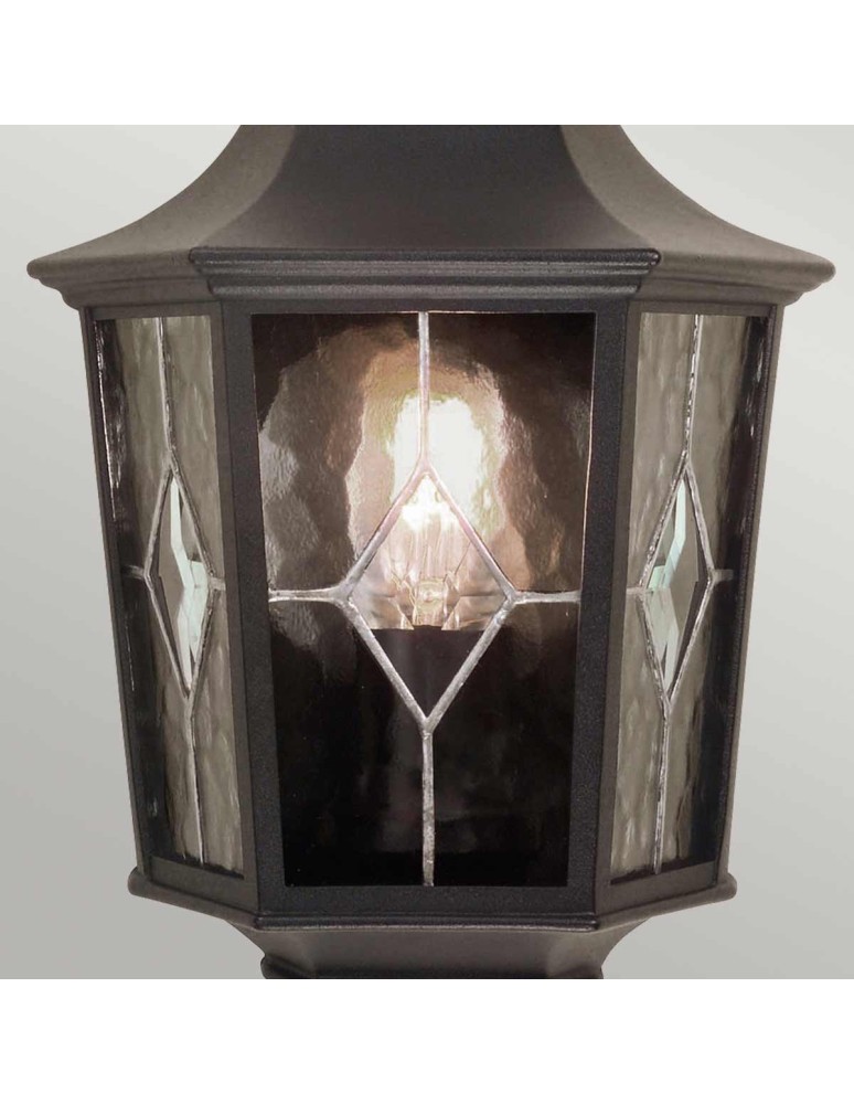 Outdoor wall lamps - Elstead Lighting Norfolk wall lantern - 1 light source IP44 NR7-2-BLK - product kolory-swiatla.pl 4