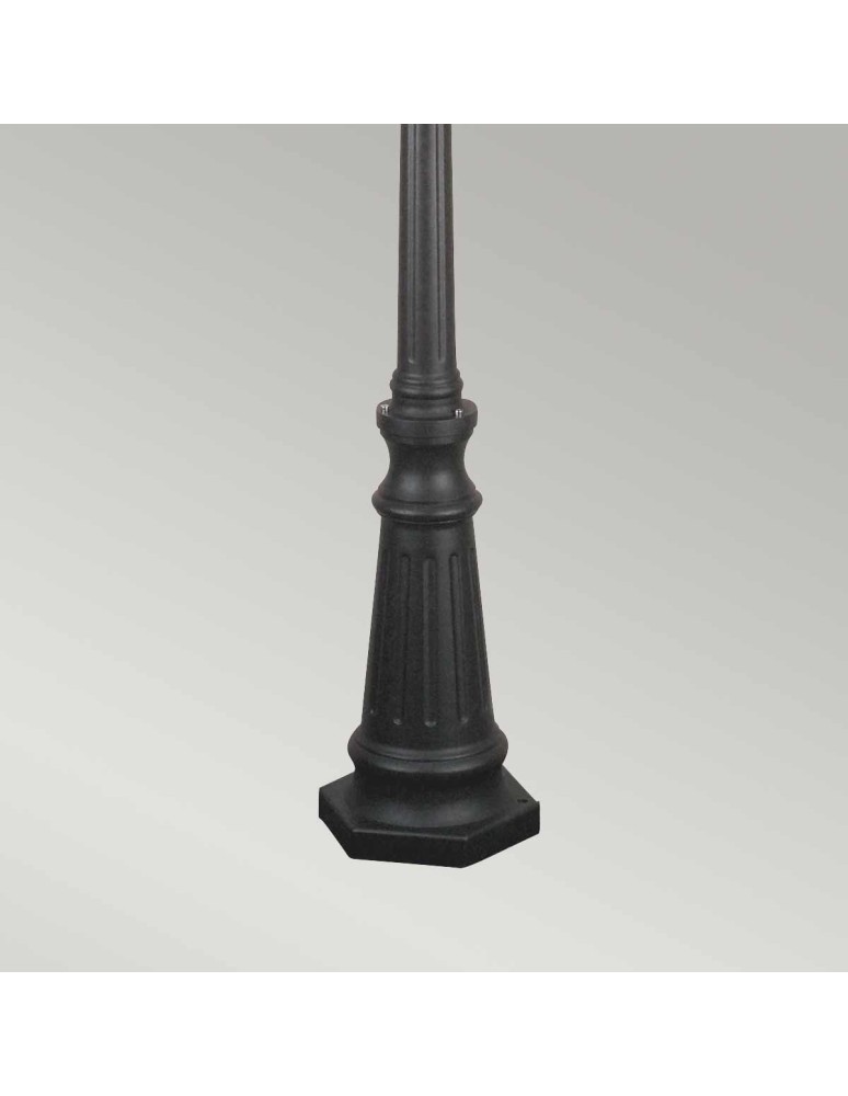 Outdoor lanterns - Elstead Lighting Large Norfolk standing lantern - 3 light source IP44 NR8-BLK - product kolory-swiatla.pl 4
