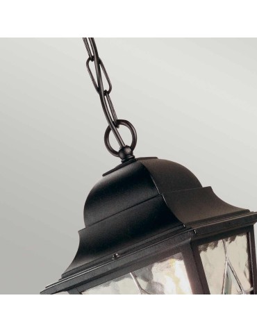 Elstead Lighting Norfolk pendant lantern - 1 light source IP44 NR9-BLK - product 2
