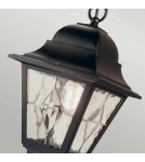 Outdoor pendant lamps - Elstead Lighting Norfolk pendant lantern - 1 light source IP44 NR9-BLK - product 3