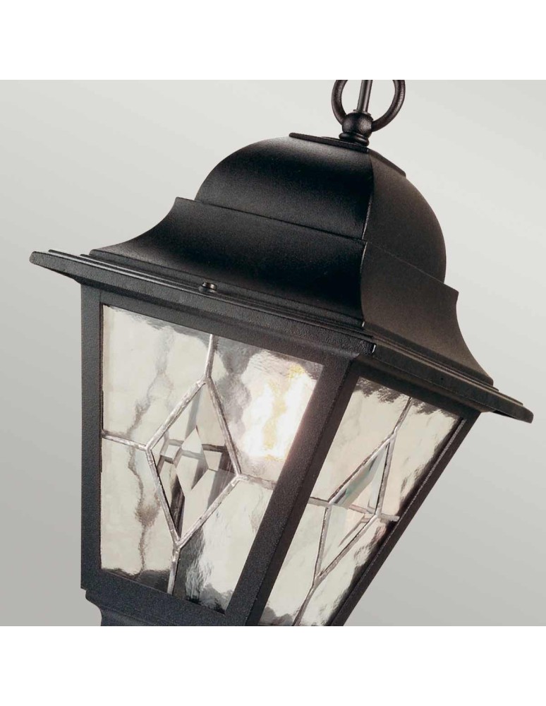 Outdoor pendant lamps - Elstead Lighting Norfolk pendant lantern - 1 light source IP44 NR9-BLK - product kolory-swiatla.pl 3