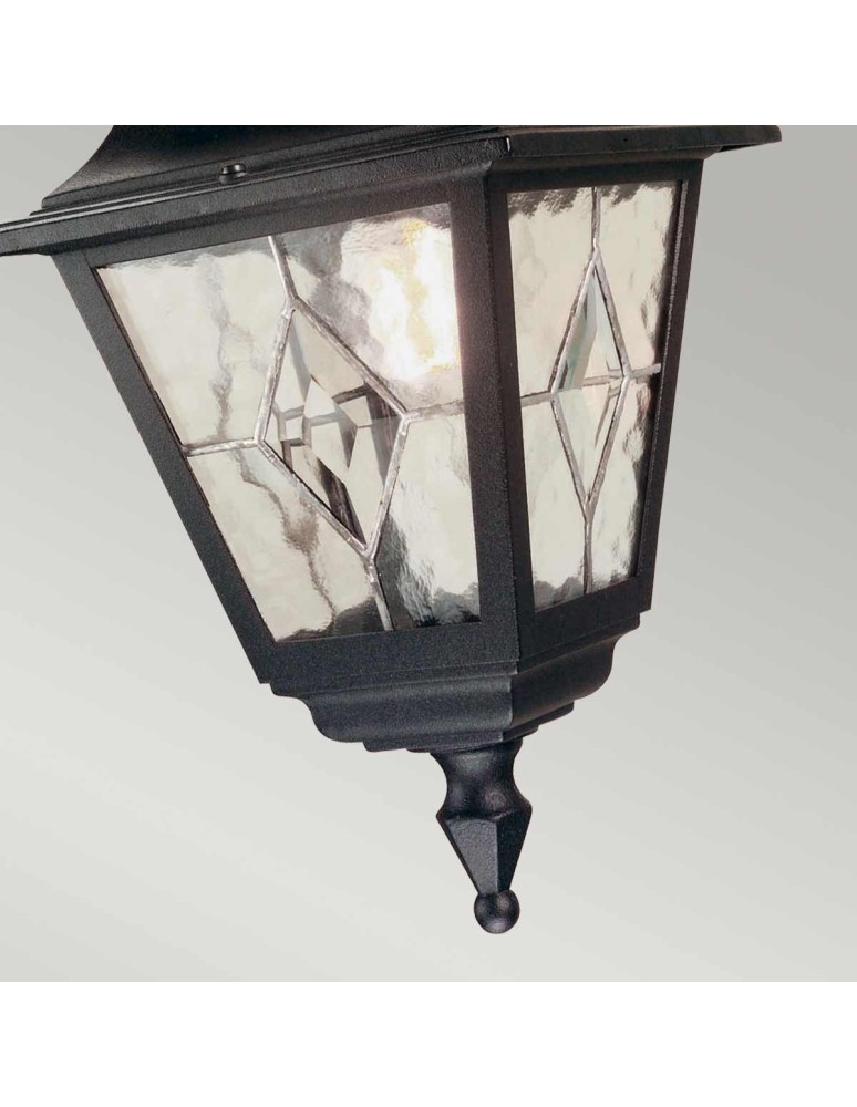 Outdoor pendant lamps - Elstead Lighting Norfolk pendant lantern - 1 light source IP44 NR9-BLK - product kolory-swiatla.pl 4