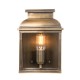 Elstead Lighting Latarnia naścienna Old Bailey - 1 źródło światła IP44 OLD-BAILEY-BR