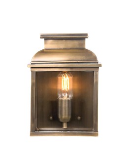 Elstead Lighting Latarnia naścienna Old Bailey - 1 źródło światła IP44 OLD-BAILEY-BR