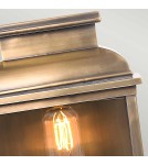 Elstead Lighting Latarnia naścienna Old Bailey - 1 źródło światła IP44 OLD-BAILEY-BR
