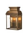 Elstead Lighting Large Old Bailey wall lantern - 2 light sources IP44 OLD-BAILEY-L-BR