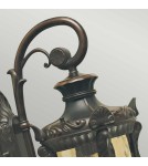 Elstead Lighting Średnia latarnia naścienna Philadelphia - 1 źródło światła IP44 PH2-M-OB