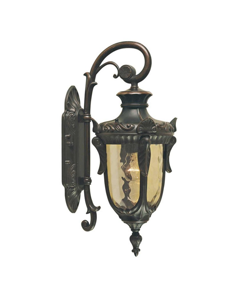 Elstead Lighting Mała latarnia naścienna Philadelphia - 1 źródło światła IP44 PH2-S-OB