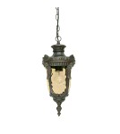 Outdoor pendant lamps - Elstead Lighting Philadelphia medium pendant lantern - 1 light source IP44 PH8-M-OB - product 1