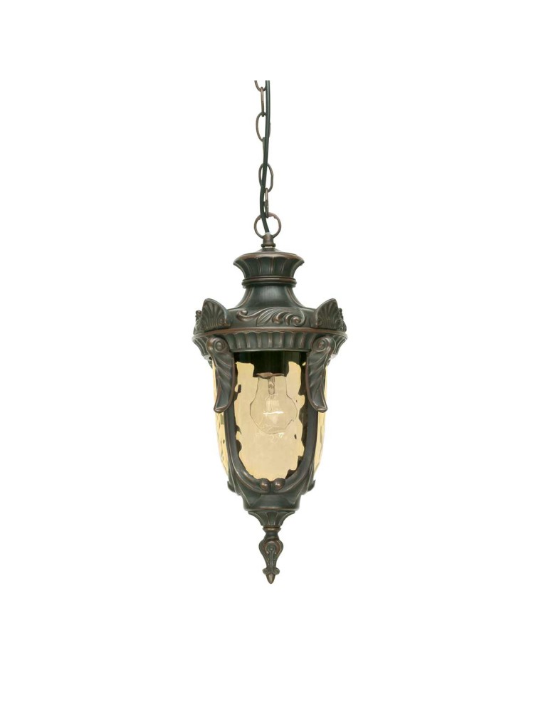 Outdoor pendant lamps - Elstead Lighting Philadelphia medium pendant lantern - 1 light source IP44 PH8-M-OB - product kolory-swiatla.pl 1
