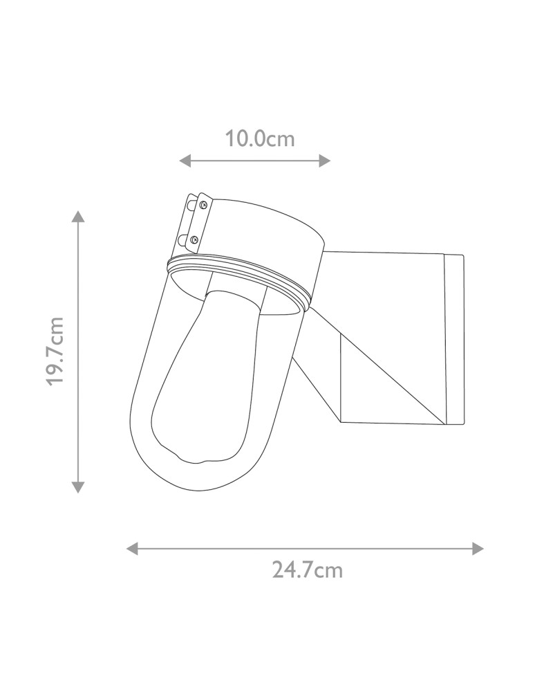 Outdoor wall lamps - Elstead Lighting Portofino wall lantern - 1 light source IP44 PORTOFINO - product kolory-swiatla.pl 2