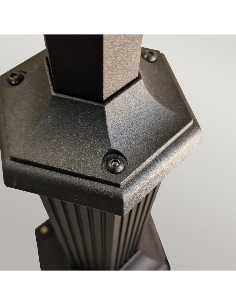 Outdoor lanterns - Elstead Lighting Parish standing lantern - 1 light source IP44 PR6-BLACK - product kolory-swiatla.pl 4