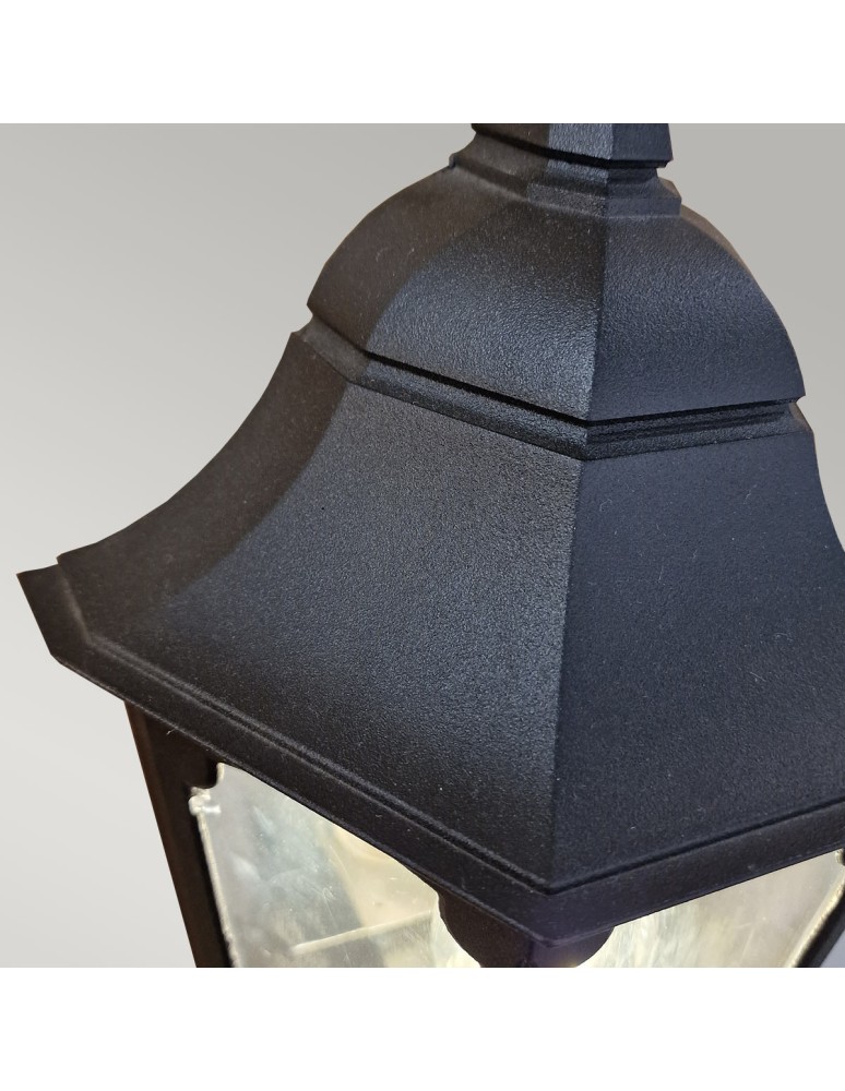 Elstead Lighting Latarnia naścienna Parish - 1 źródło światła IP44 PR7-BLACK