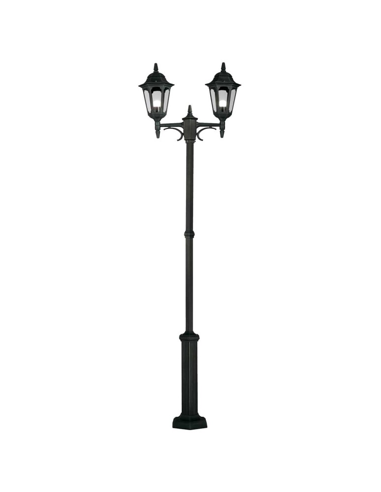 Outdoor lanterns - Elstead Lighting Parish standing lantern - 2 light sources IP44 PR8-BLACK - product kolory-swiatla.pl 1