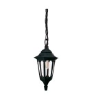 Outdoor pendant lamps - Elstead Lighting Parish Mini small pendant lantern - 1 light source IP44 PRM9-BLACK - product 1