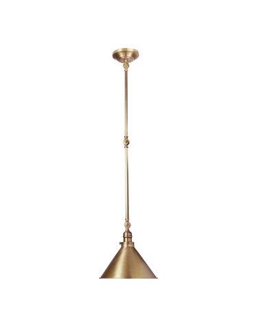 Elstead Lighting Provence wall lamp / pendant lamp - 1 light source - Aged brass PV-GWP-AB