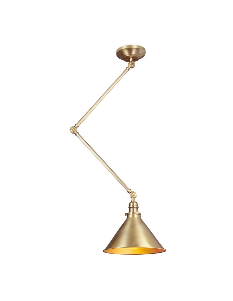 Pendant lamps - Elstead Lighting Provence wall lamp / pendant lamp - 1 light source - Aged brass PV-GWP-AB - product kolory-swiatla.pl 5