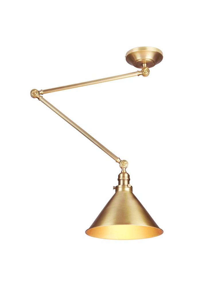 Elstead Lighting Kinkiet / Lampa wisząca Provence - 1 źródło światła - Postarzany mosiądz PV-GWP-AB Elstead Lighting Kinkiet / Lampa wisząca Provence - 1 źródło światła - Postarzany mosiądz PV-GWP-AB