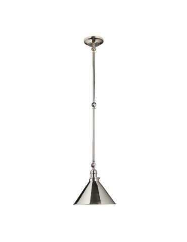 Elstead Lighting Kinkiet / Lampa wisząca Provence - 1 źródło światła - Polerowany nikiel PV-GWP-PN