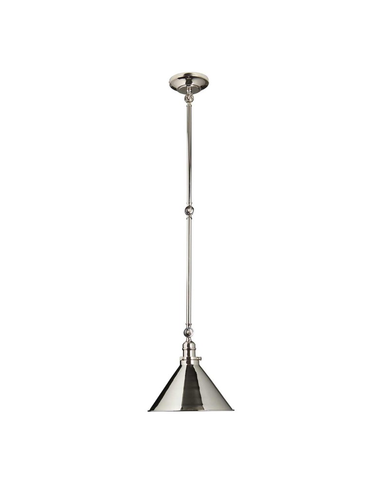 Pendant lamps - Elstead Lighting Provence wall lamp / pendant lamp - 1 light source - Polished Nickel PV-GWP-PN - product kolory-swiatla.pl 1
