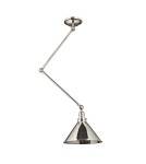 Pendant lamps - Elstead Lighting Provence wall lamp / pendant lamp - 1 light source - Polished Nickel PV-GWP-PN - product 5