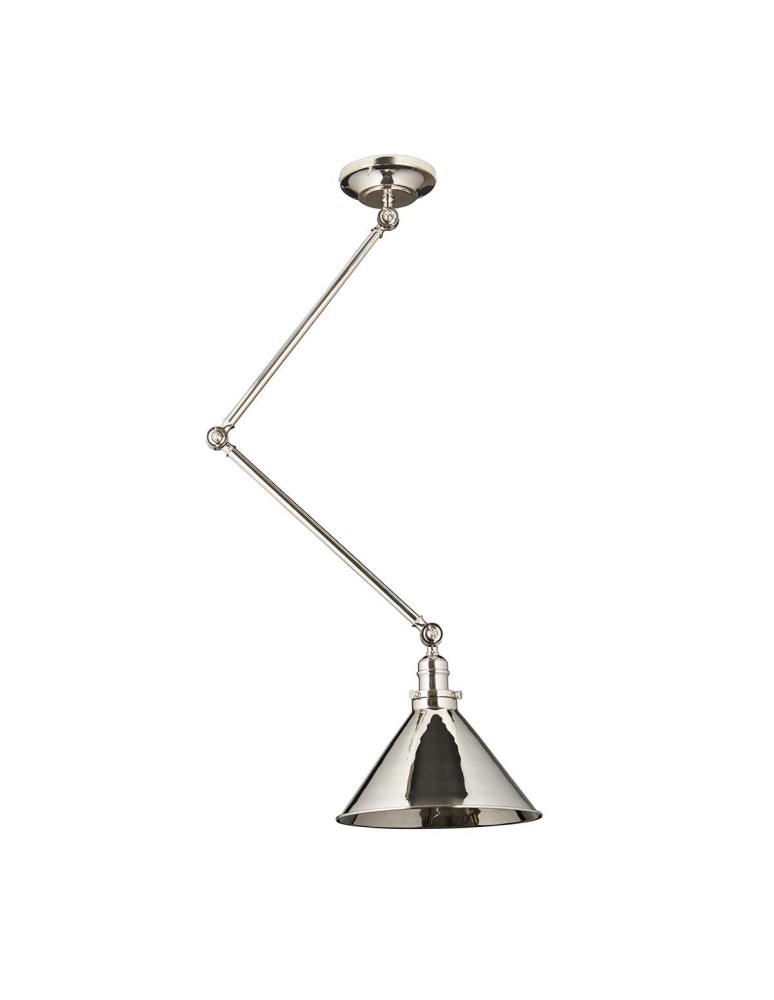 Pendant lamps - Elstead Lighting Provence wall lamp / pendant lamp - 1 light source - Polished Nickel PV-GWP-PN - product kolory-swiatla.pl 5