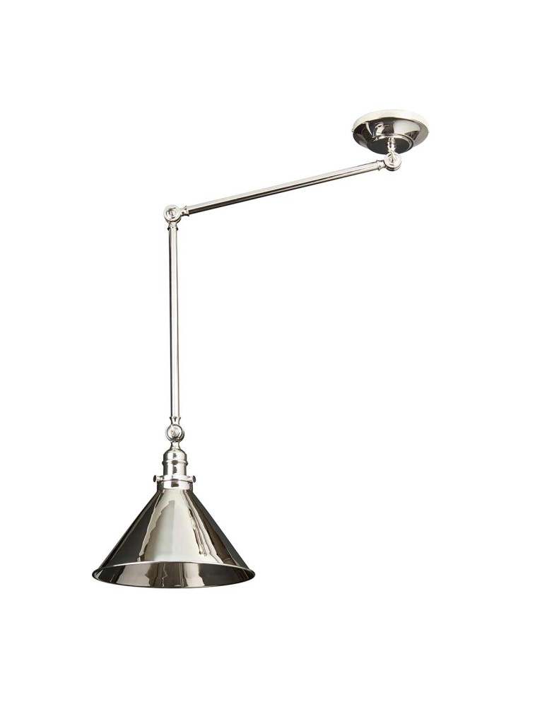 Elstead Lighting Kinkiet / Lampa wisząca Provence - 1 źródło światła - Polerowany nikiel PV-GWP-PN