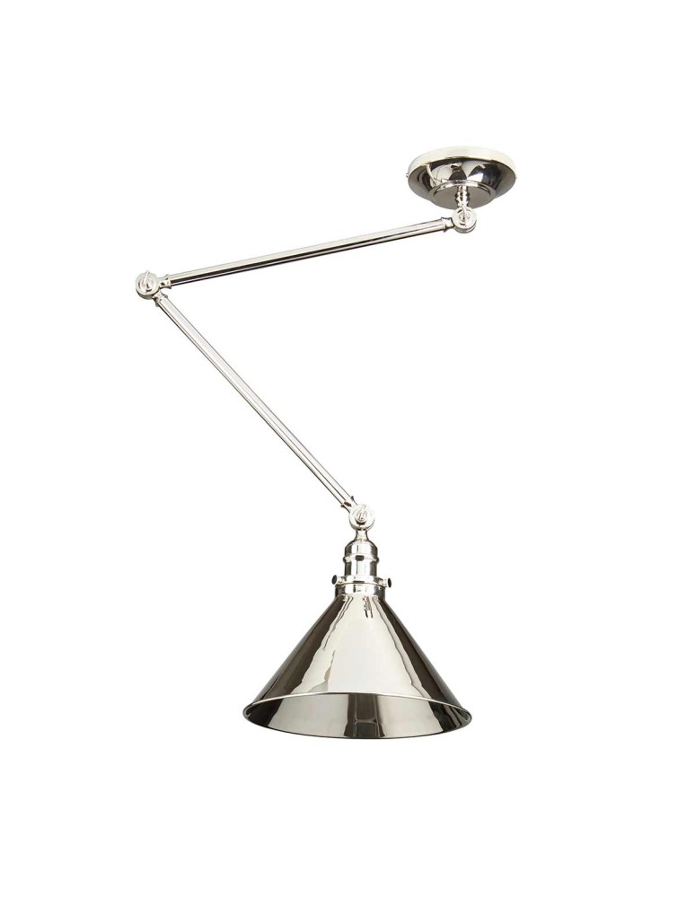 Elstead Lighting Kinkiet / Lampa wisząca Provence - 1 źródło światła - Polerowany nikiel PV-GWP-PN