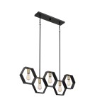 Pendant lamps - Elstead Lighting Bismarck pendant lamp - 5 light sources QZ-BISMARCK-ISLE-EK - product 1