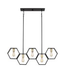 Pendant lamps - Elstead Lighting Bismarck pendant lamp - 5 light sources QZ-BISMARCK-ISLE-EK - product 4