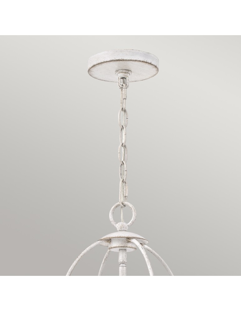 Pendant lamps - Elstead Lighting Bradbury pendant lamp - 4 light sources - Antique white QZ-BRADBURY-4P-AWH - product kolory-swiatla.pl 2