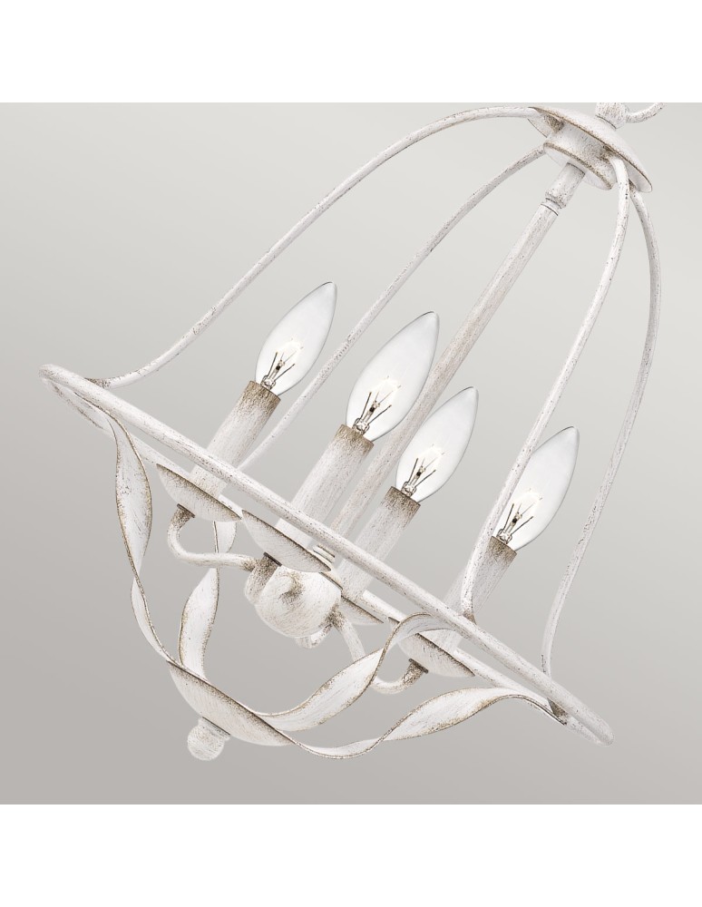 Pendant lamps - Elstead Lighting Bradbury pendant lamp - 4 light sources - Antique white QZ-BRADBURY-4P-AWH - product kolory-swiatla.pl 3