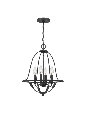 Elstead Lighting Bradbury pendant lamp - 4 light sources - Ash QZ-BRADBURY-4P-GK.