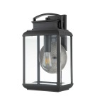 Outdoor wall lamps - Elstead Lighting Large Byron wall lantern - 1 light source - Graphite IP44 QZ-BYRON-L-GR - product 2